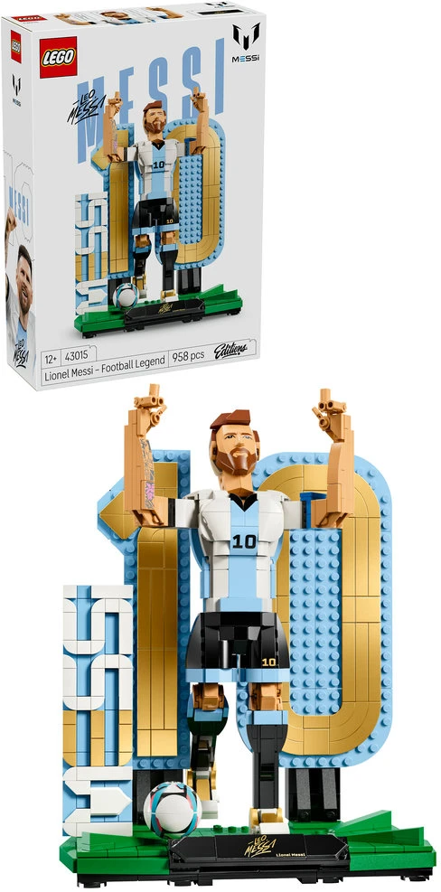 LEGO® Editions Lionel Messi – futbolo legenda Rinkinys 43015