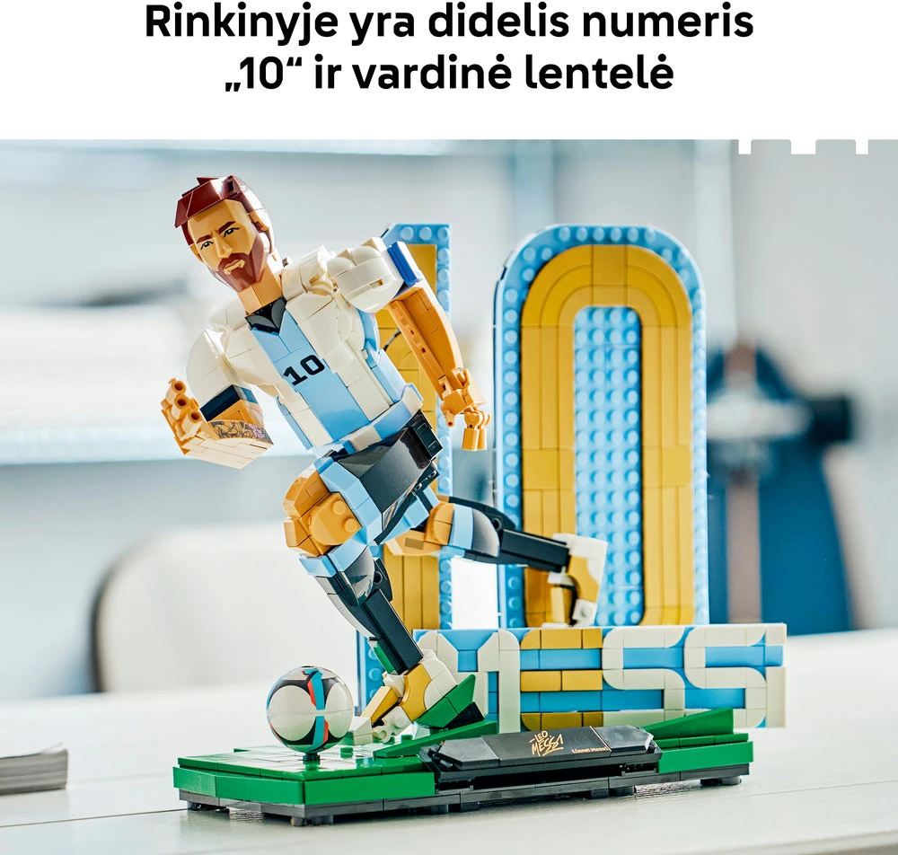 LEGO® Editions Lionel Messi – futbolo legenda Rinkinys 43015
