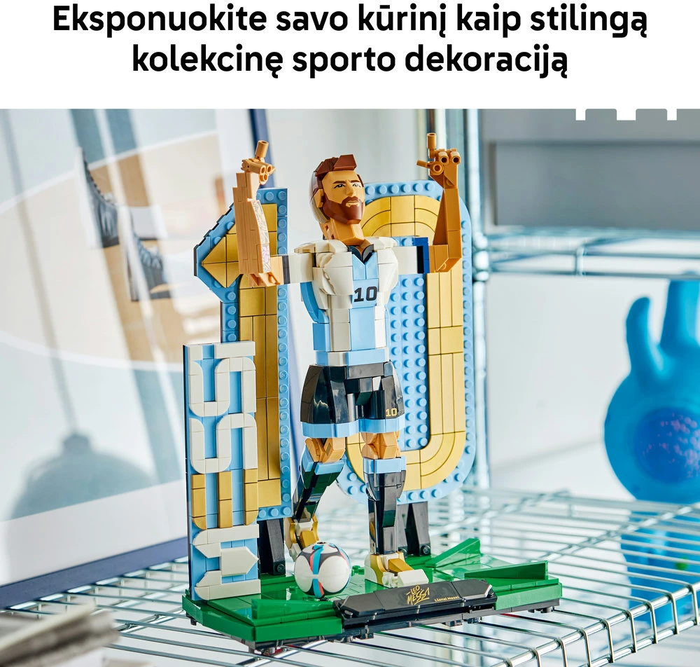 LEGO® Editions Lionel Messi – futbolo legenda Rinkinys 43015