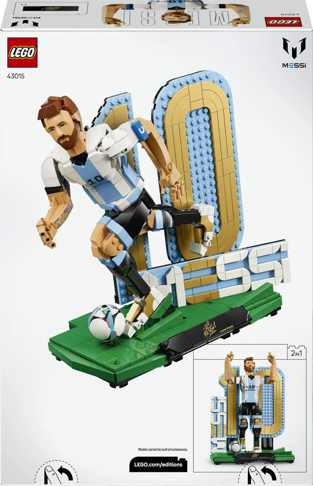 LEGO® Editions Lionel Messi – futbolo legenda Rinkinys 43015