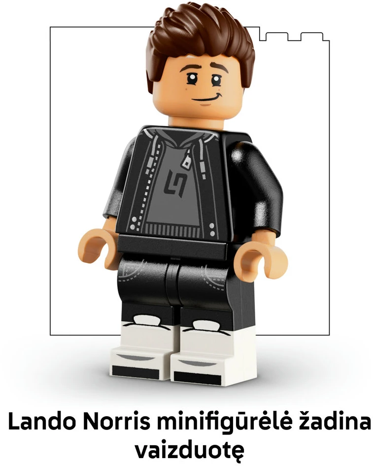 LEGO® Editions „McLaren Mastercard F1® Team“ Lando Norris šalmas 43023