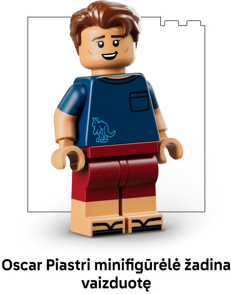 LEGO® Editions „McLaren Mastercard F1® Team“ Oscar Piastri šalmas 43017