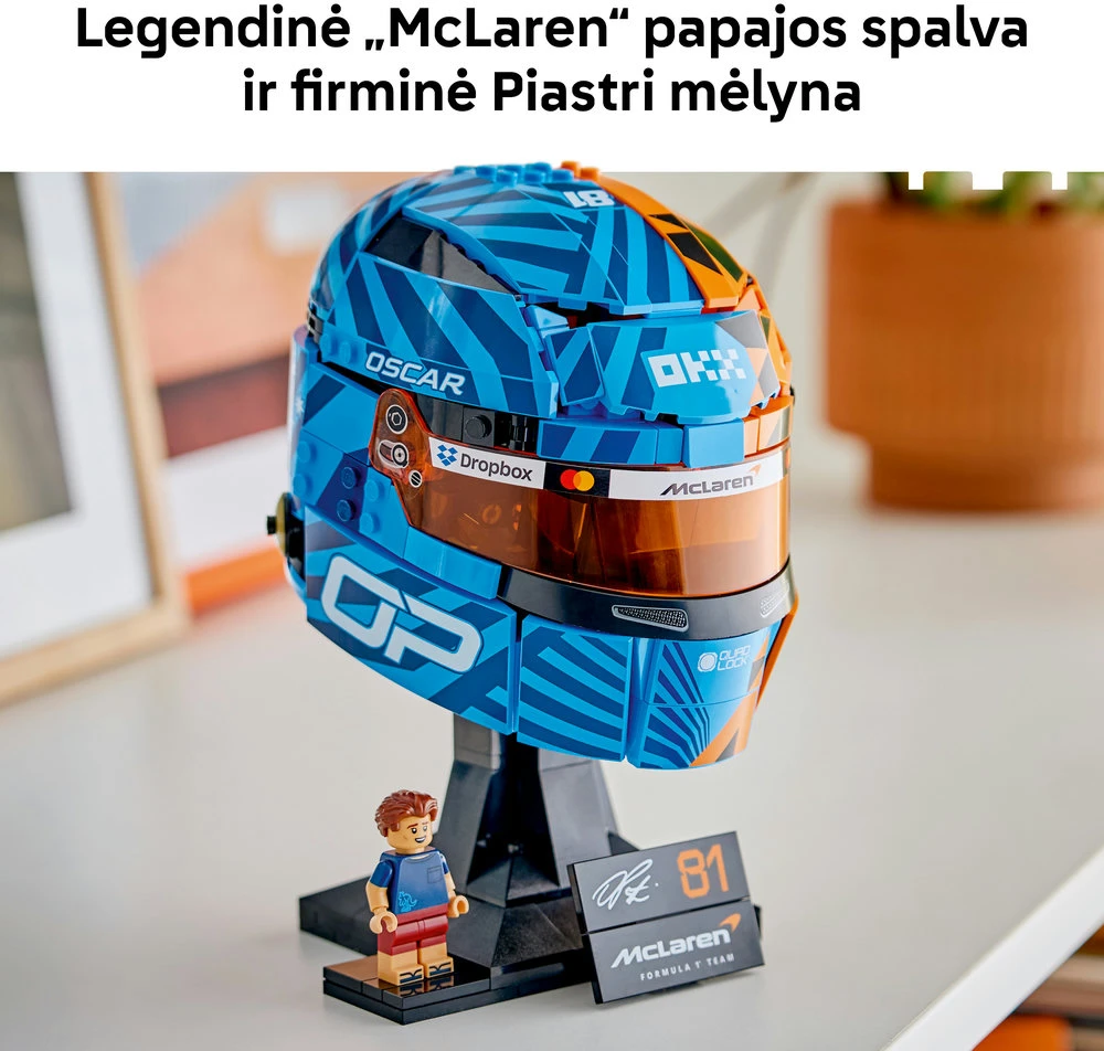 LEGO® Editions „McLaren Mastercard F1® Team“ Oscar Piastri šalmas 43017