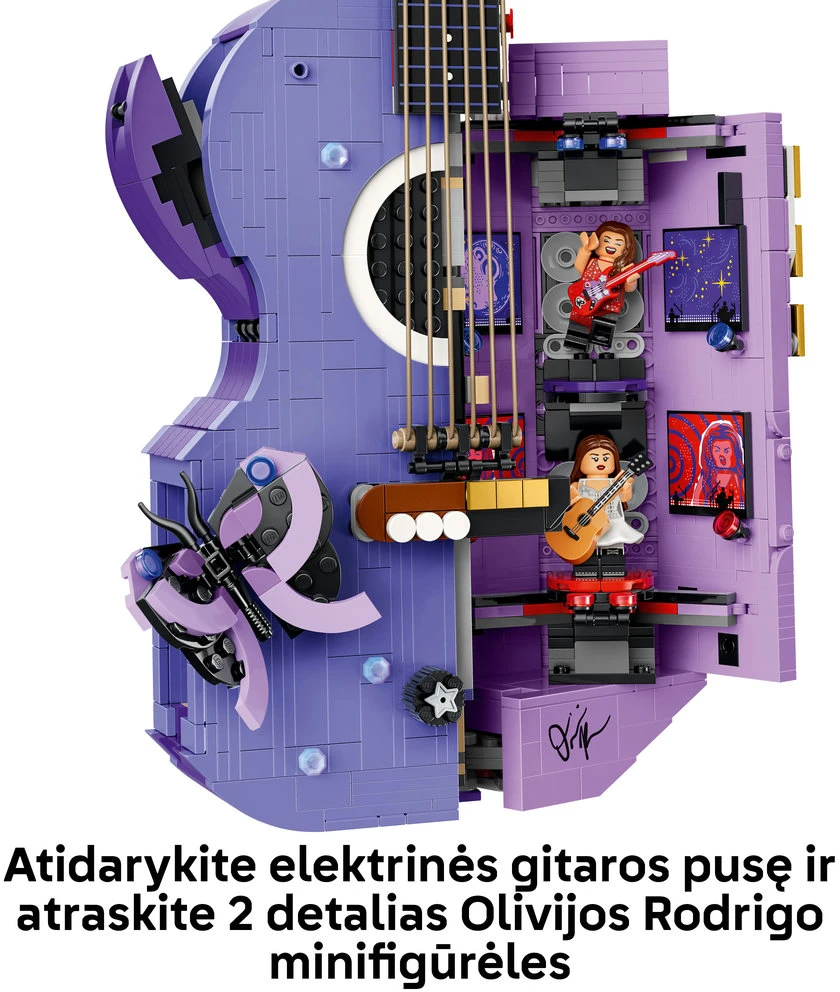 LEGO® Editions Olivijos Rodrigo dviguba gitara 43031