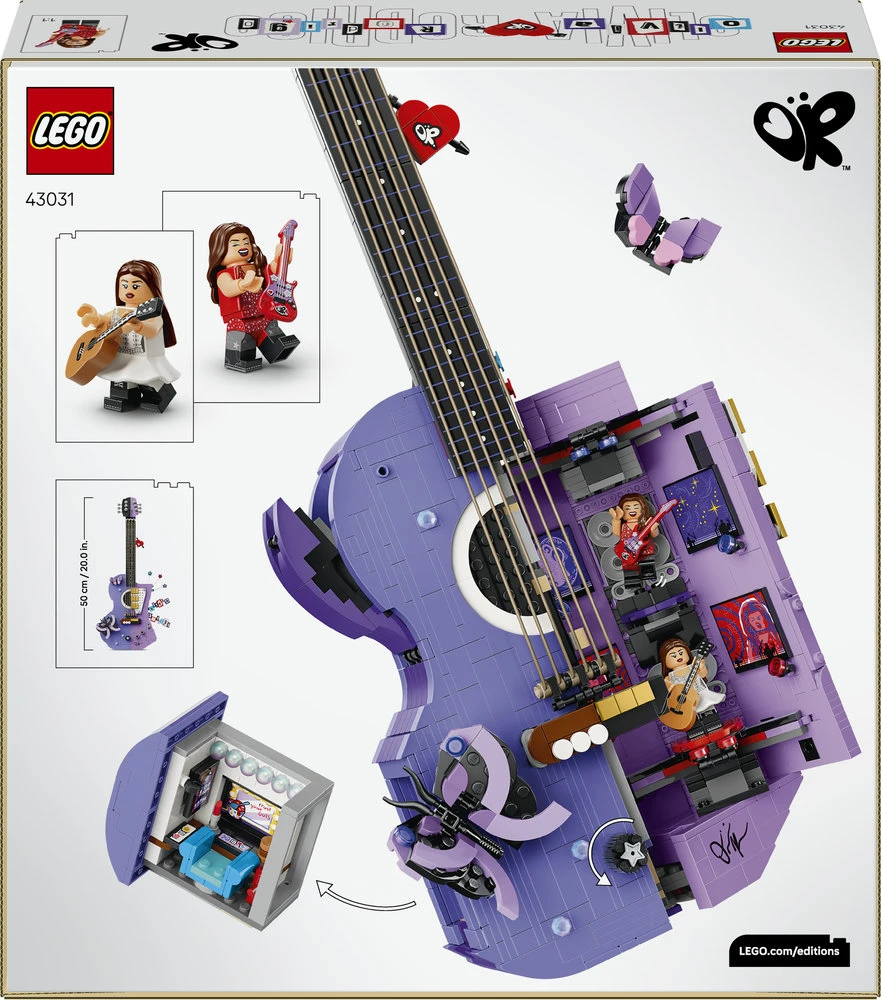 LEGO® Editions Olivijos Rodrigo dviguba gitara 43031