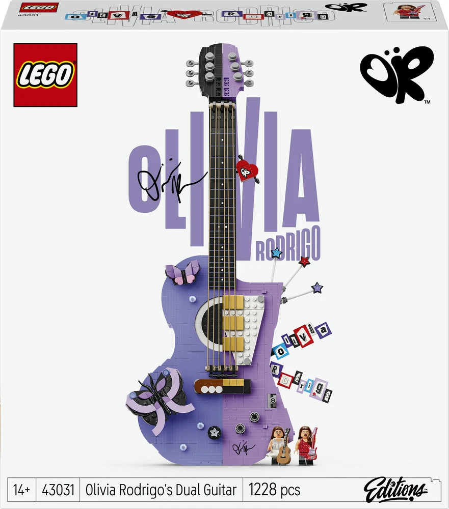 LEGO® Editions Olivijos Rodrigo dviguba gitara 43031