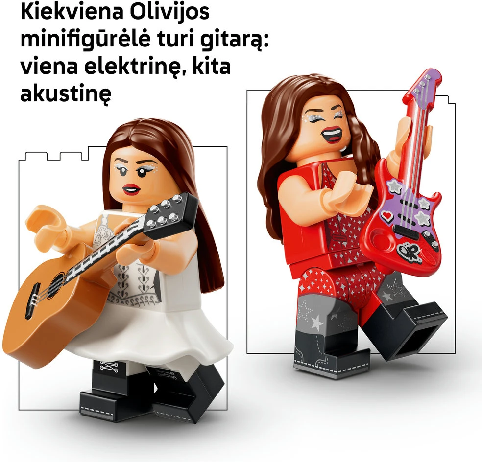 LEGO® Editions Olivijos Rodrigo dviguba gitara 43031