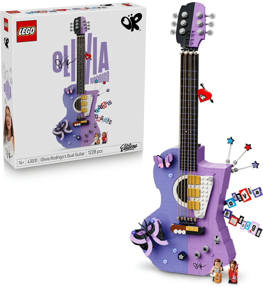 LEGO® Editions Olivijos Rodrigo dviguba gitara 43031