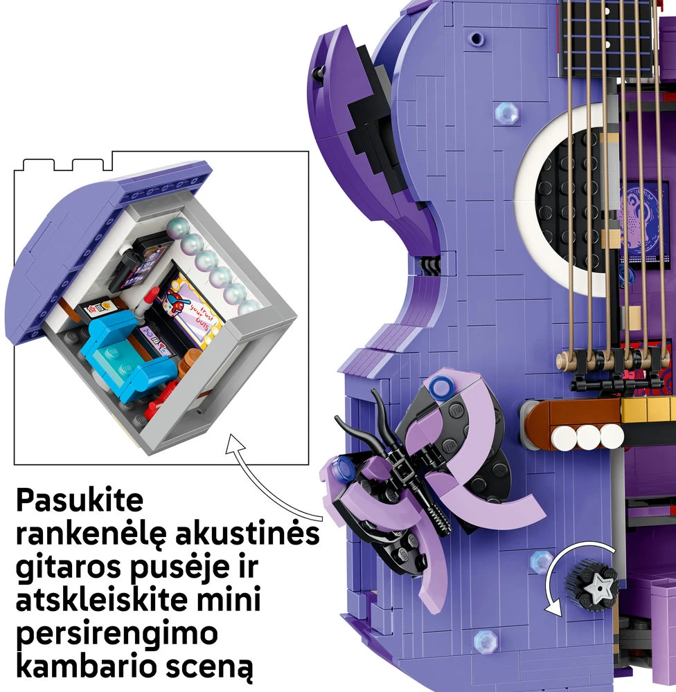 LEGO® Editions Olivijos Rodrigo dviguba gitara 43031