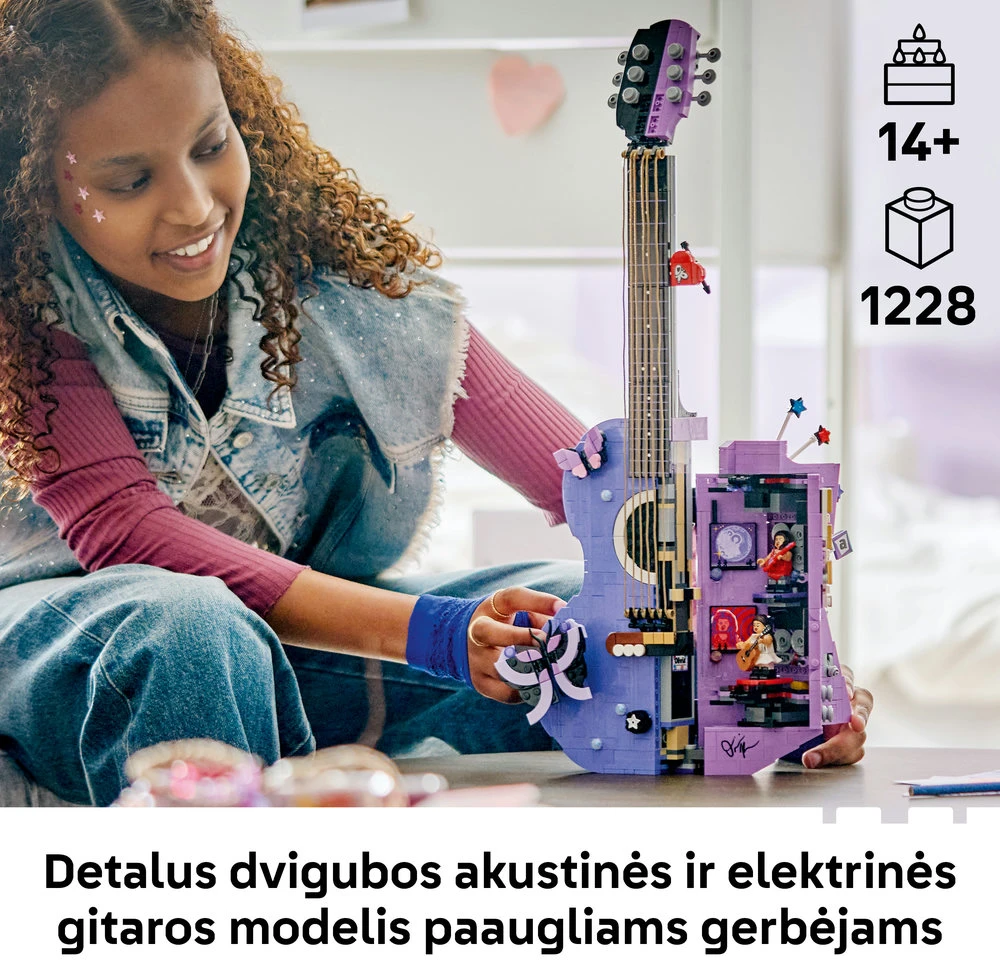 LEGO® Editions Olivijos Rodrigo dviguba gitara 43031