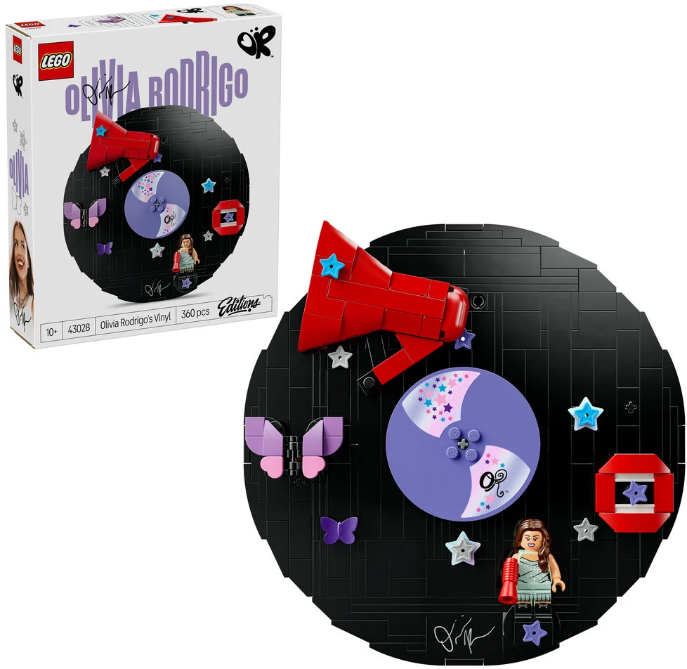 LEGO® Editions Olivijos Rodrigo vinilinė plokštelė 43028