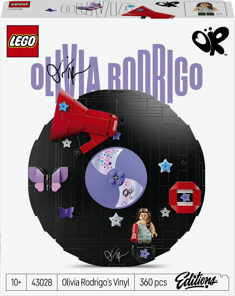 LEGO® Editions Olivijos Rodrigo vinilinė plokštelė 43028