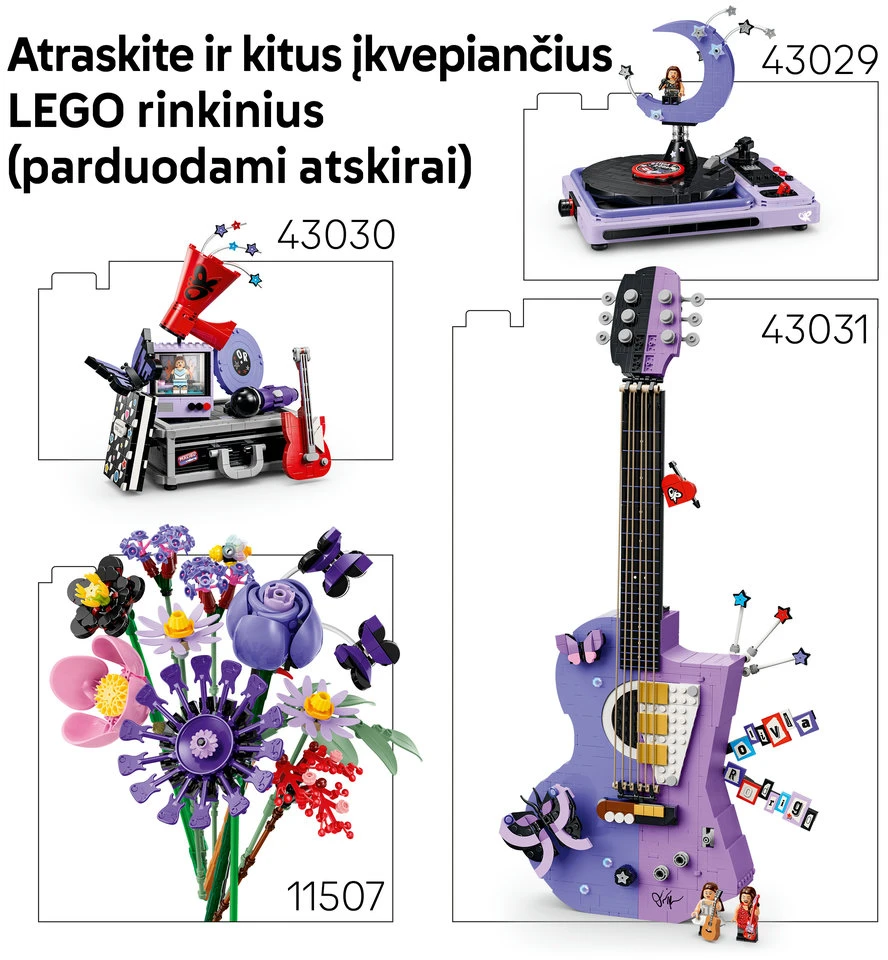 LEGO® Editions Olivijos Rodrigo vinilinė plokštelė 43028