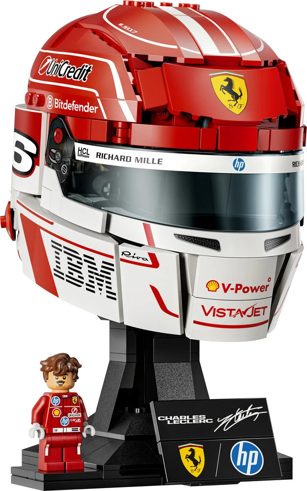 LEGO® Editions Scuderia Ferrari HP Charles Leclerc šalmas 43014