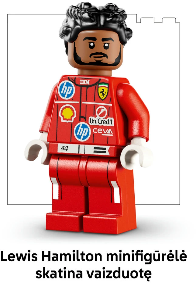 LEGO® Editions Scuderia Ferrari HP Lewis Hamilton šalmas 43022