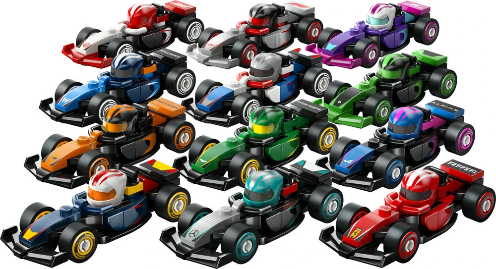 LEGO® F1® kolekciniai lenktyniniai automobiliai (71049)