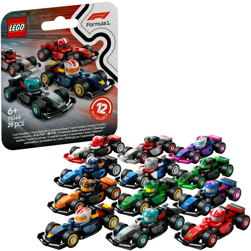LEGO® F1® kolekciniai lenktyniniai automobiliai (71049)