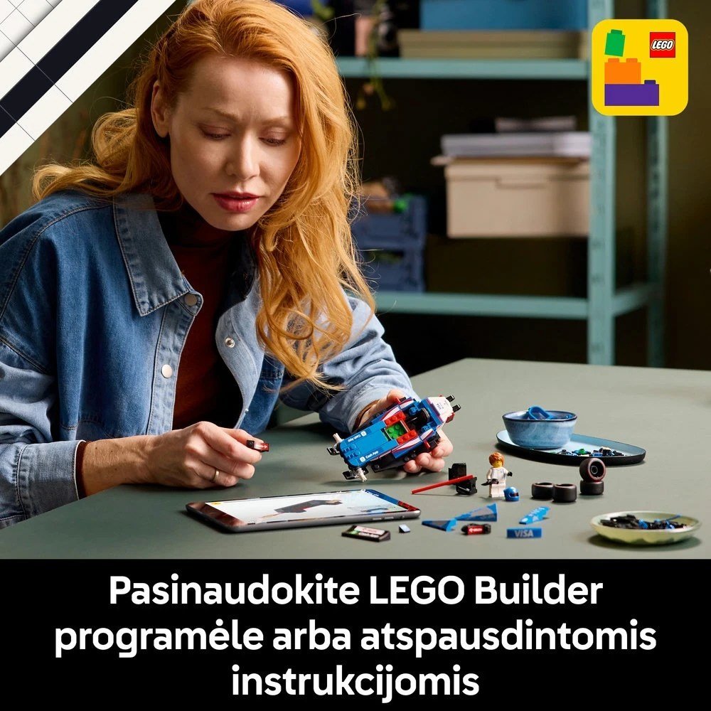 LEGO® Speed Champions F1® lenktyninis automobilis Visa Cash App RB VCARB 01 (77246)