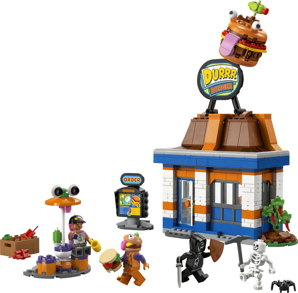 LEGO® Fortnite® „Durrr Burger“ restoranas Žaislas 77076