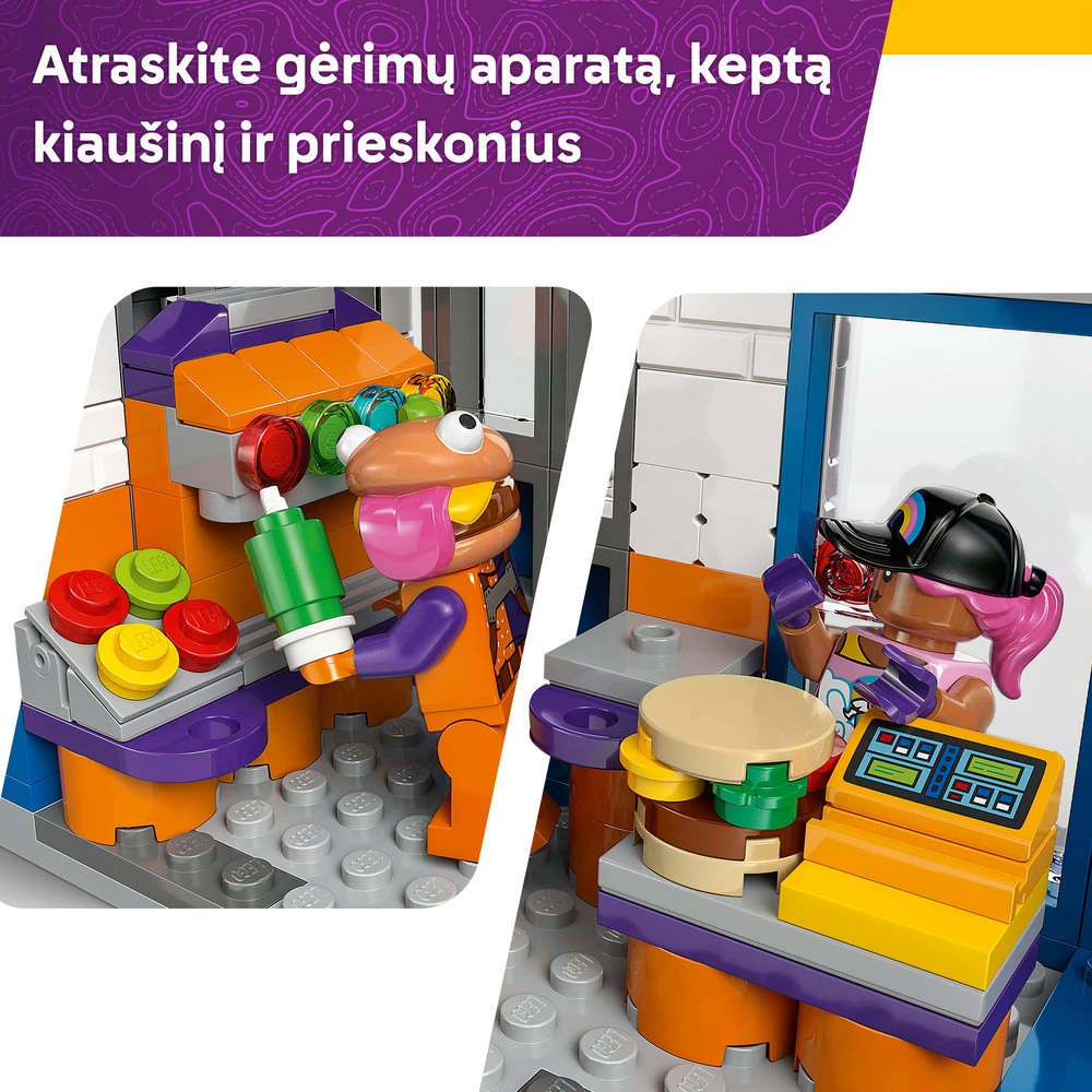 LEGO® Fortnite® „Durrr Burger“ restoranas Žaislas 77076