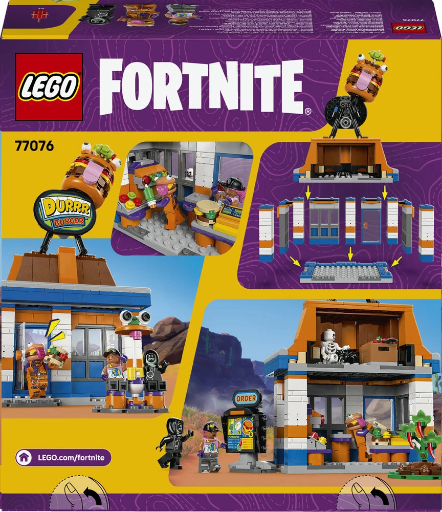 LEGO® Fortnite® „Durrr Burger“ restoranas Žaislas 77076