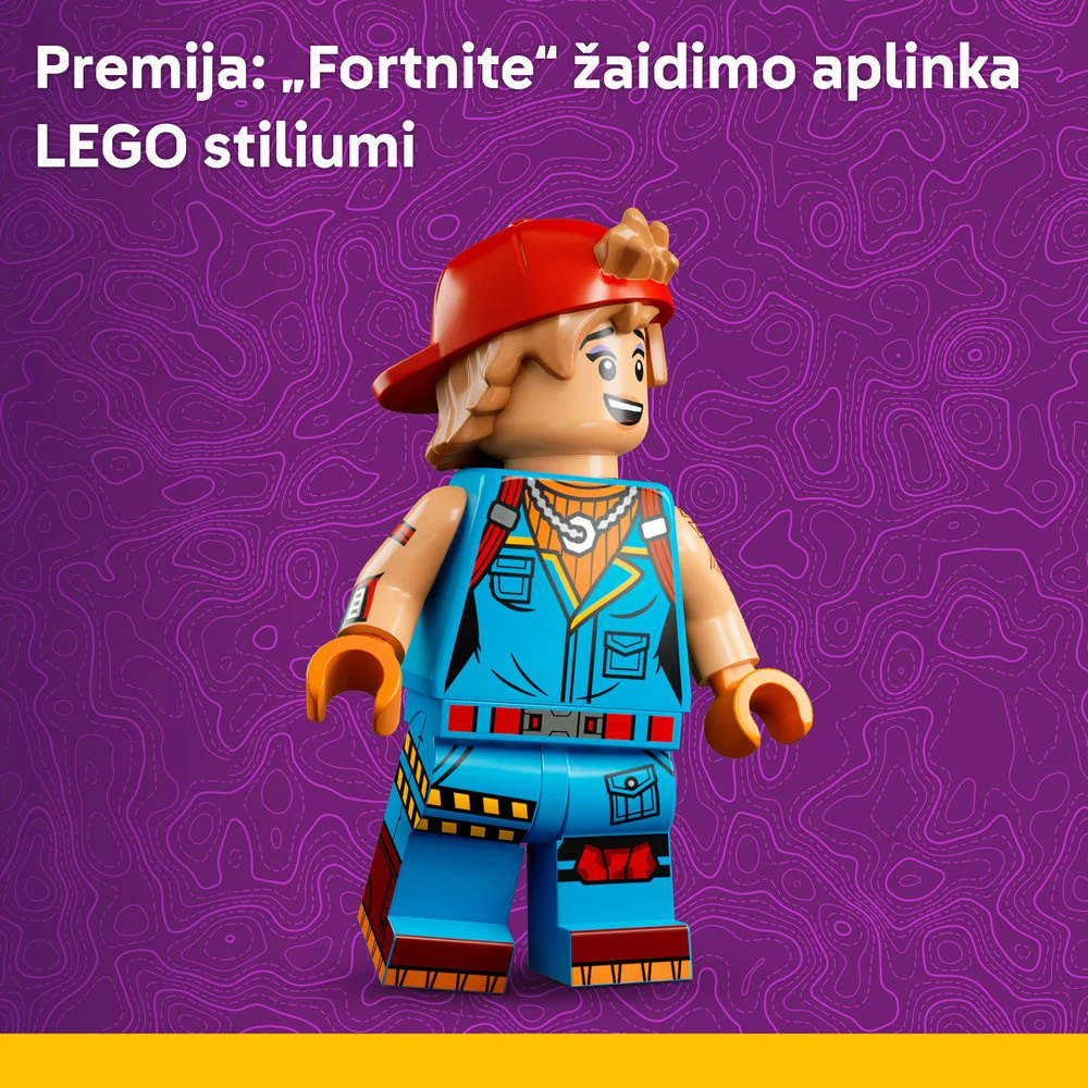 LEGO® Fortnite® Peely ir Sparkplug stovykla Rinkinys 77075