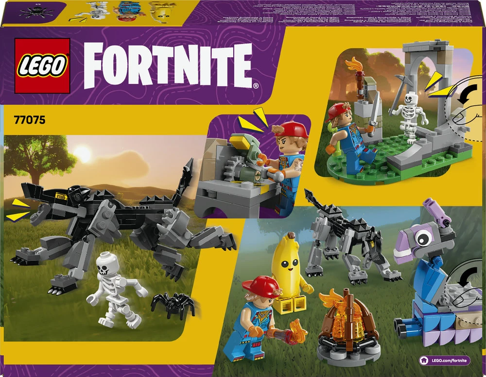 LEGO® Fortnite® Peely ir Sparkplug stovykla Rinkinys 77075