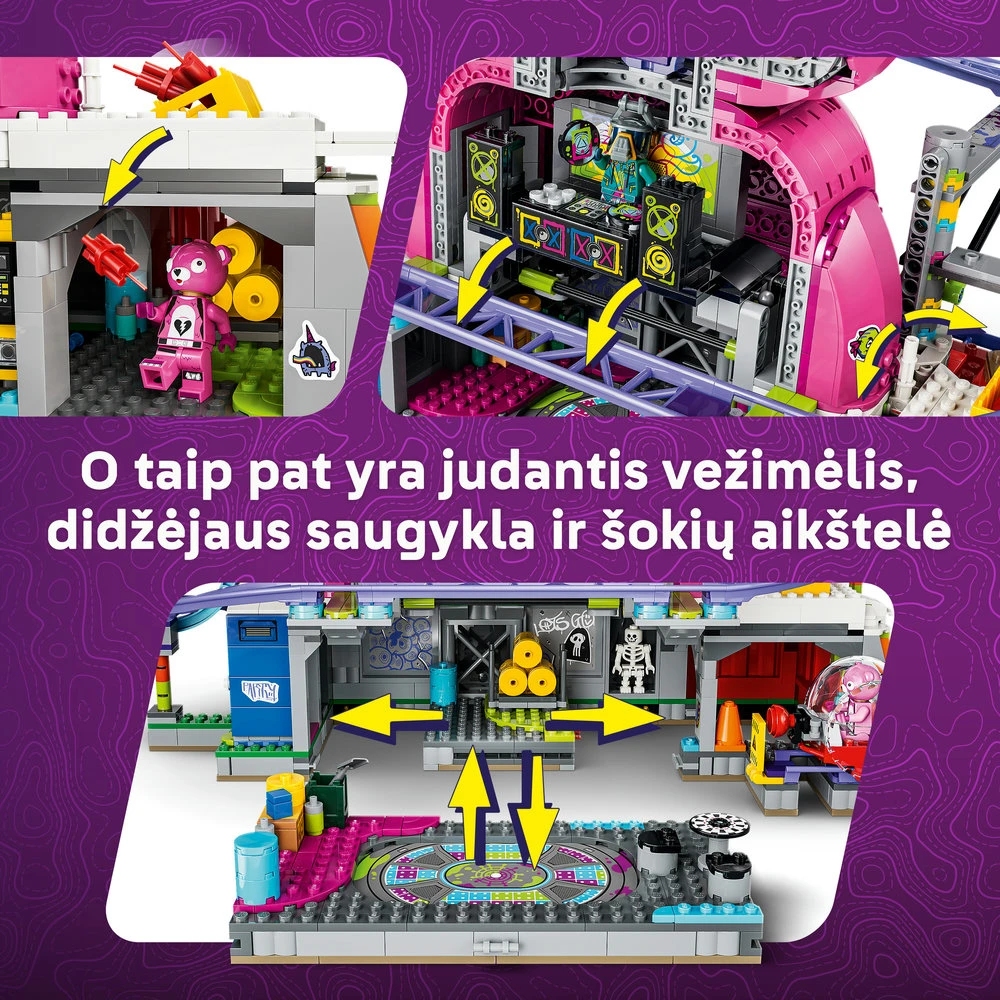 LEGO® Fortnite® Rave Cave Konstravimo rinkinys 77082