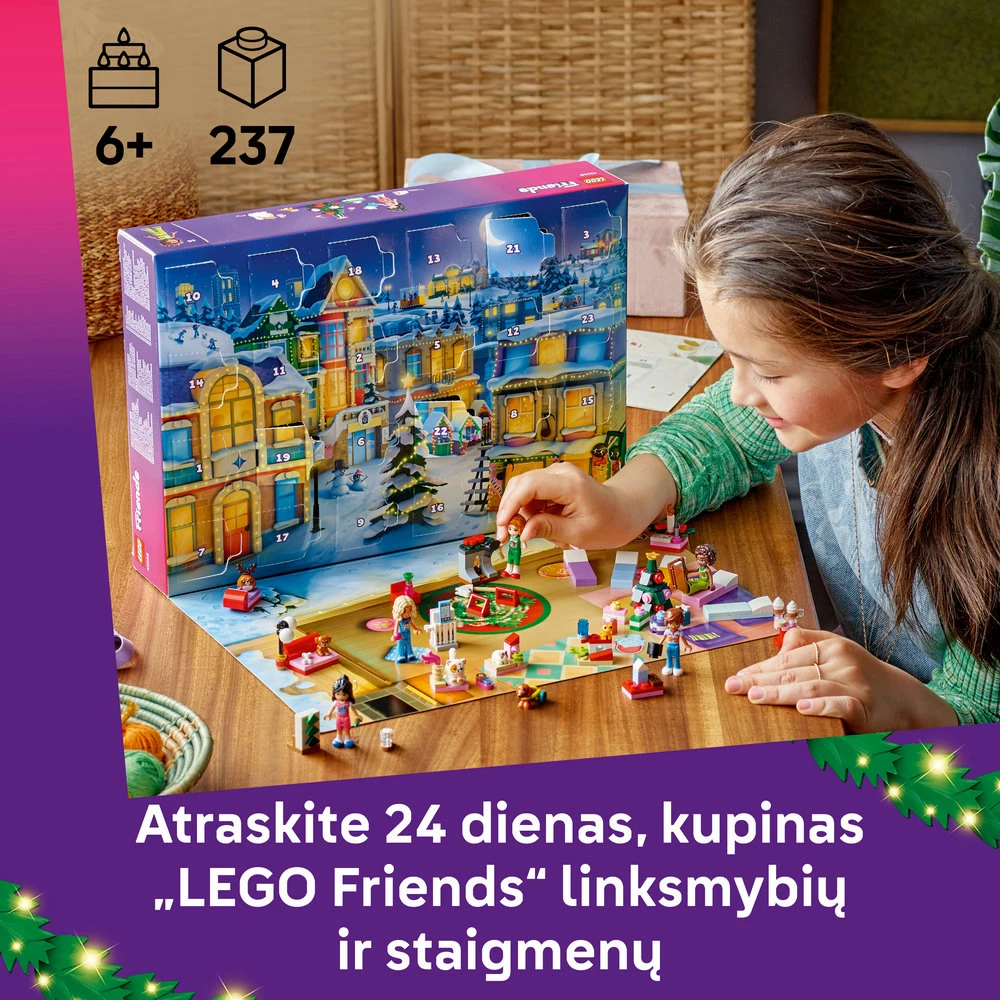LEGO® Friends 2025 metų advento kalendorius (4266B)