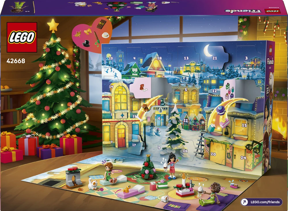 LEGO® Friends 2025 metų advento kalendorius (4266B)