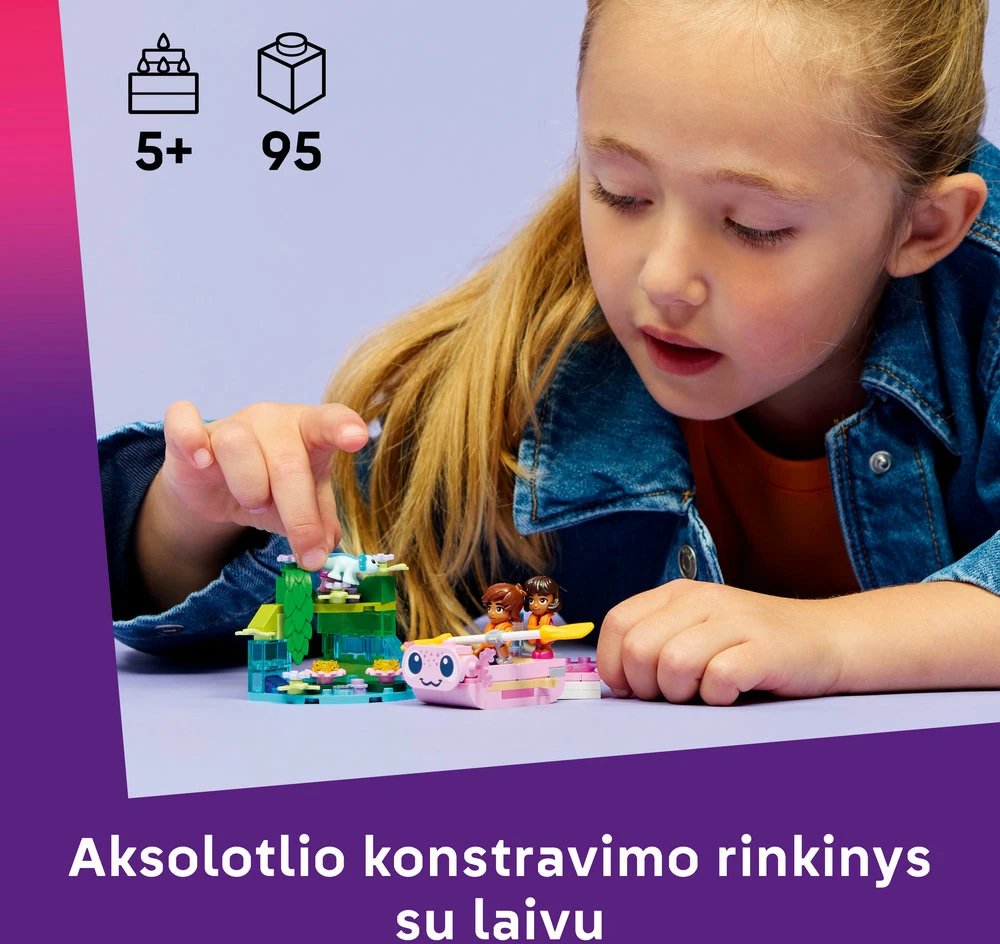 „LEGO® Friends“ Aksolotlio nuotykių laivas 42681