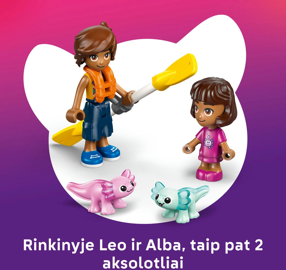 „LEGO® Friends“ Aksolotlio nuotykių laivas 42681