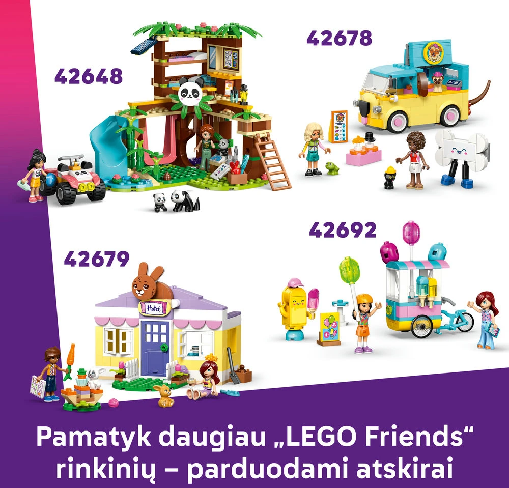 „LEGO® Friends“ Aksolotlio nuotykių laivas 42681
