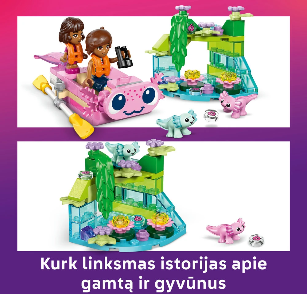 „LEGO® Friends“ Aksolotlio nuotykių laivas 42681