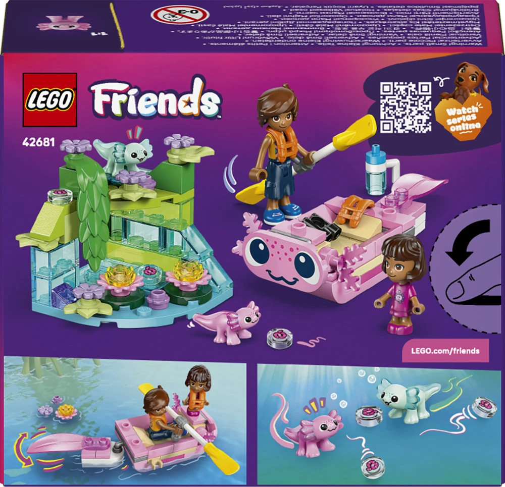 „LEGO® Friends“ Aksolotlio nuotykių laivas 42681