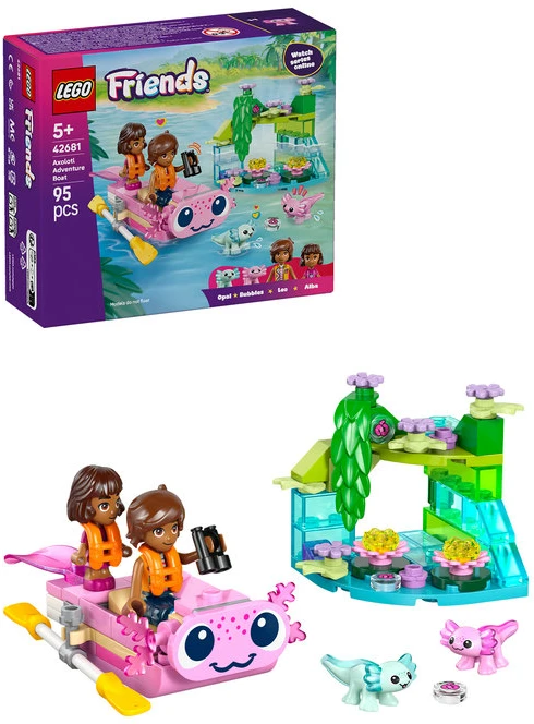 „LEGO® Friends“ Aksolotlio nuotykių laivas 42681