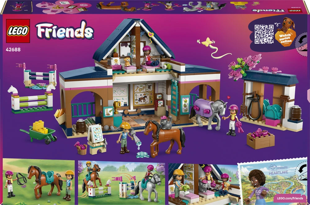 „LEGO® Friends“ Arklidė ir jojimo akademija Rinkinys 42688