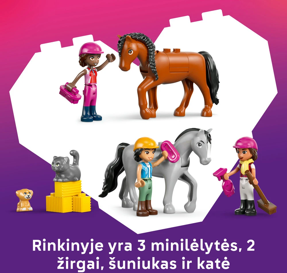 „LEGO® Friends“ Arklidė ir jojimo akademija Rinkinys 42688