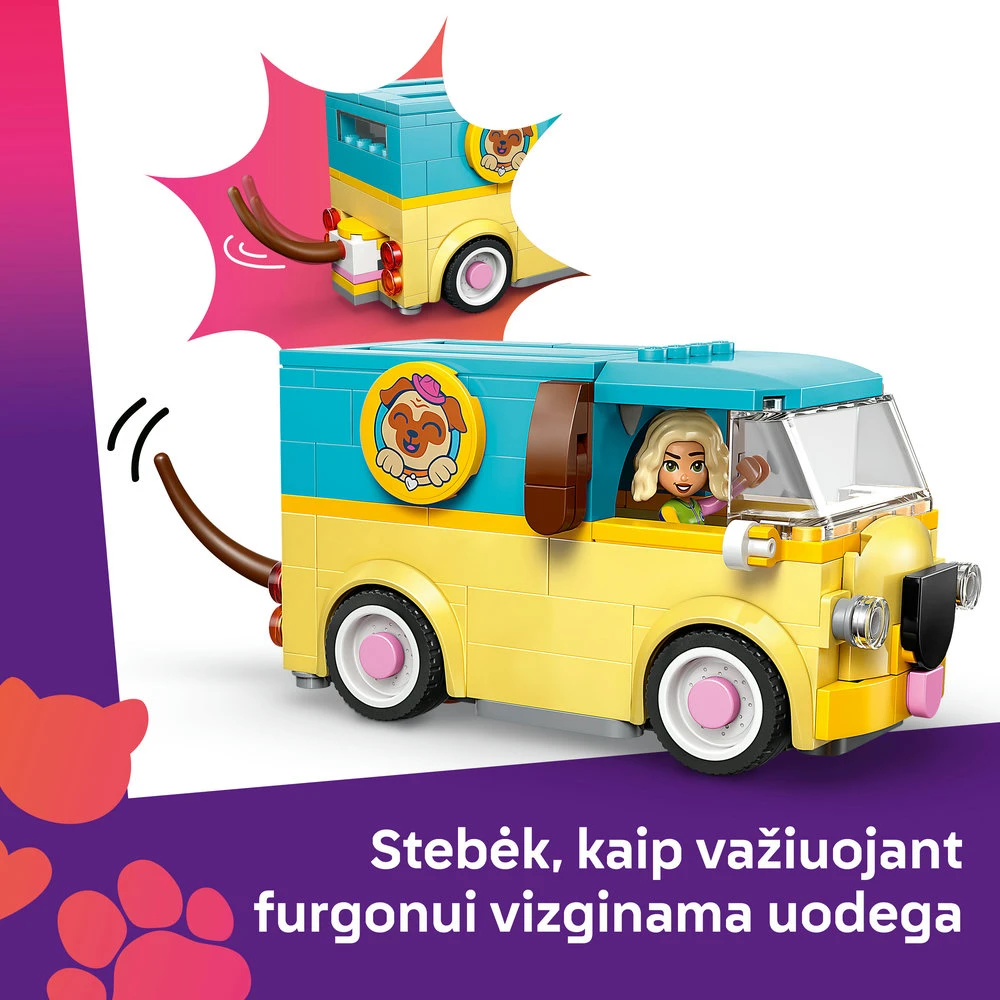 „LEGO® Friends“ Augintinių aksesuarų furgonas Rinkinys 42678