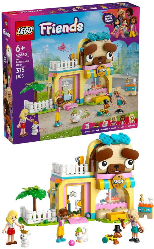 LEGO® Friends Augintinių aksesuarų parduotuvė Rinkinys 42650