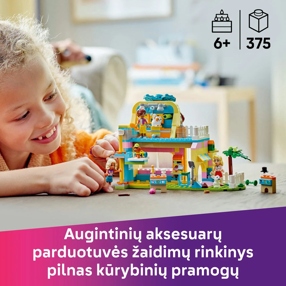 LEGO® Friends Augintinių aksesuarų parduotuvė Rinkinys 42650