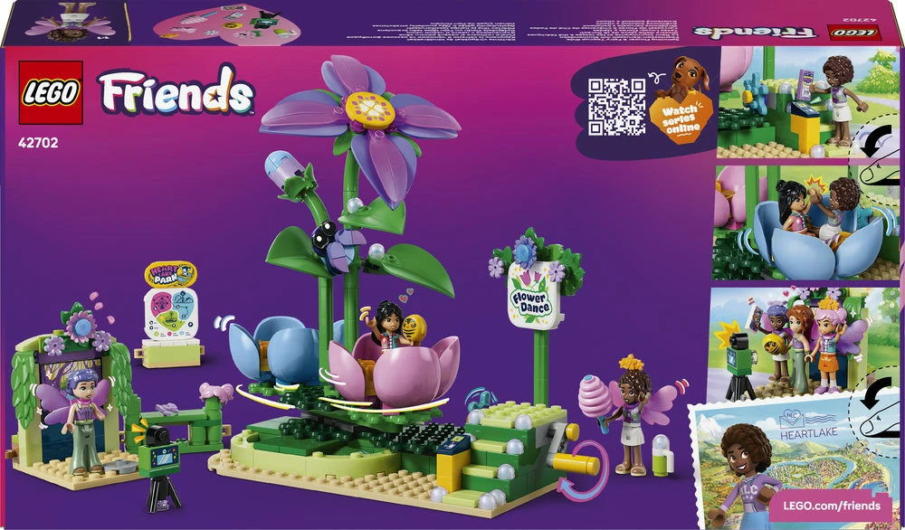 „LEGO® Friends“ Besisukantis gėlės ir fėjų puodelių atrakcionas Žaislas 42702