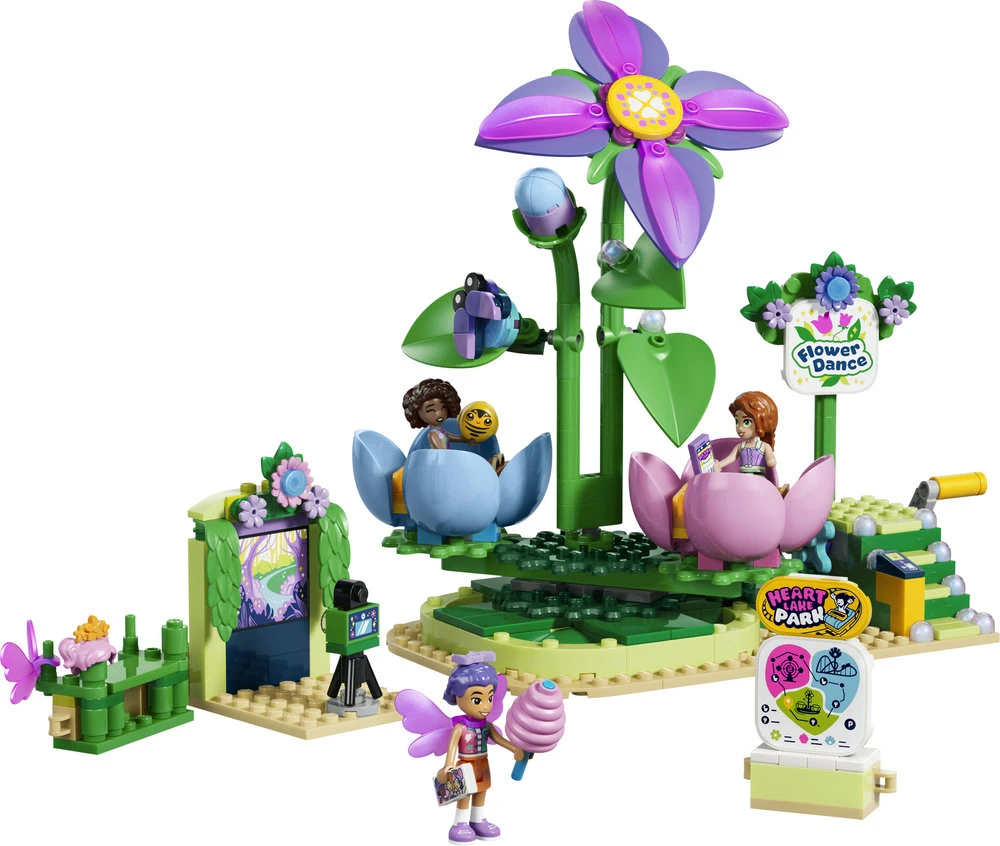 „LEGO® Friends“ Besisukantis gėlės ir fėjų puodelių atrakcionas Žaislas 42702