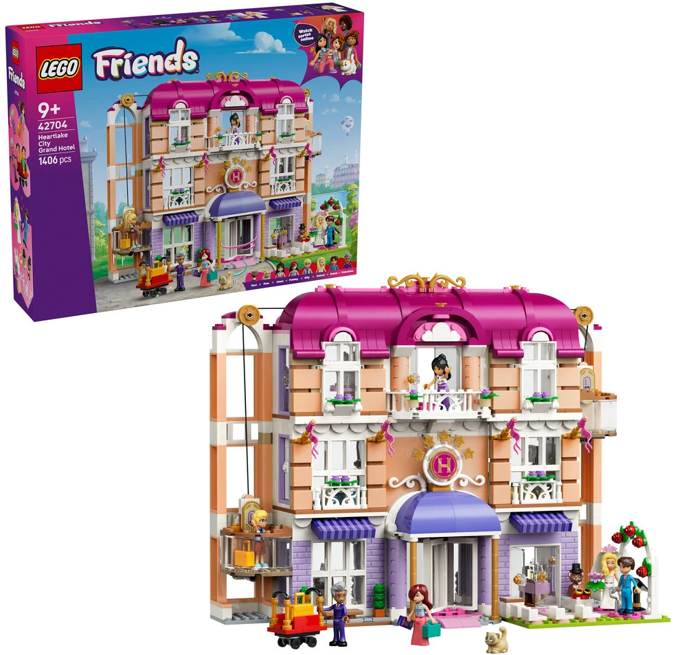 „LEGO® Friends“ Didysis Hartleiko viešbutis 42704