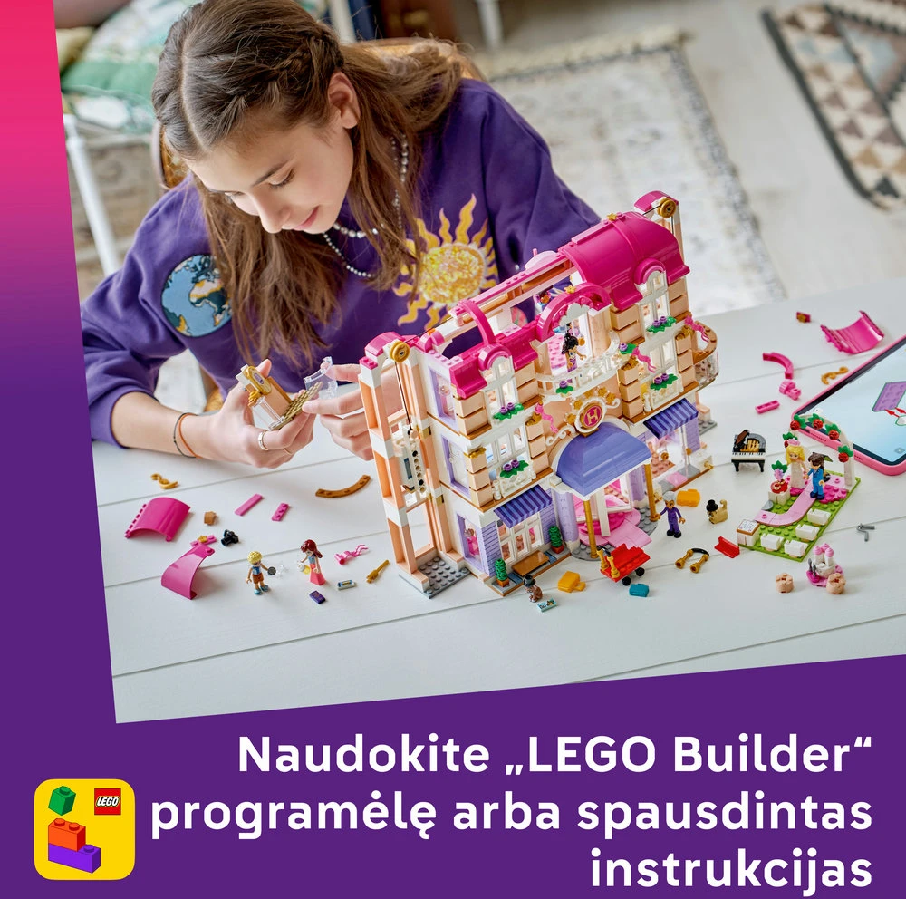 „LEGO® Friends“ Didysis Hartleiko viešbutis 42704