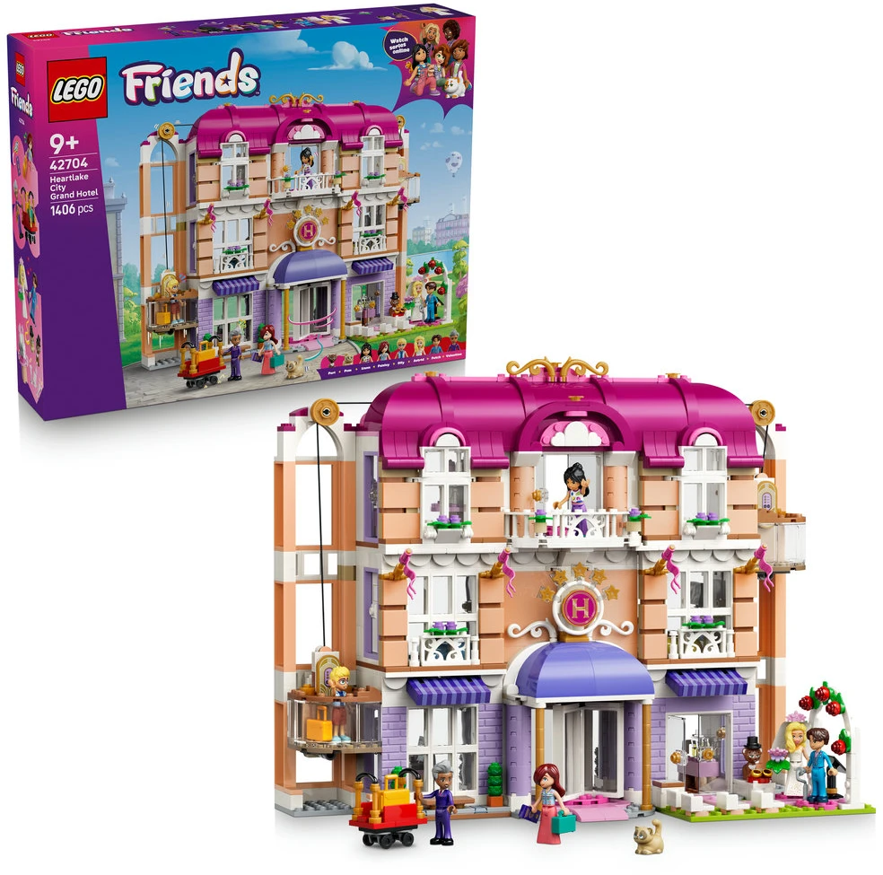„LEGO® Friends“ Didysis Hartleiko viešbutis 42704