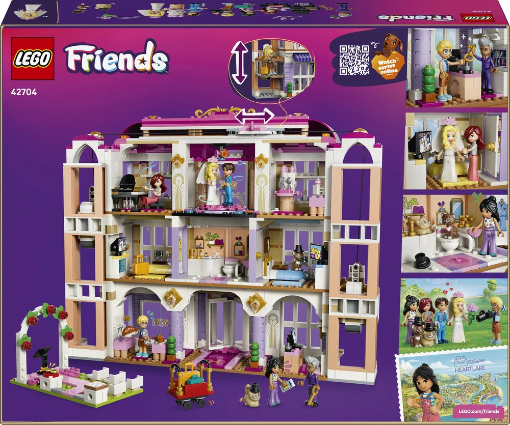 „LEGO® Friends“ Didysis Hartleiko viešbutis 42704