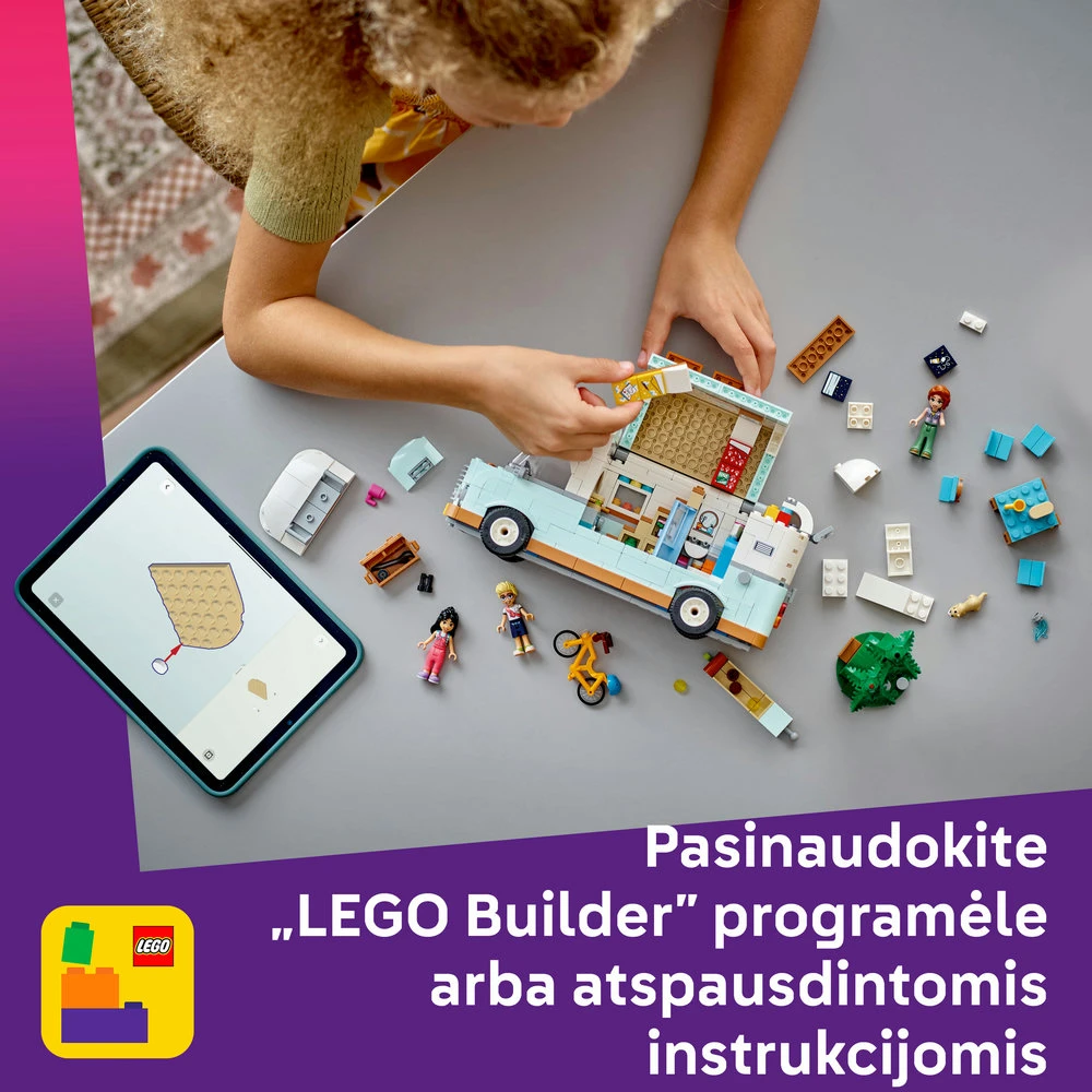LEGO® Friends Draugystės namelio ant ratų nuotykis (42663)