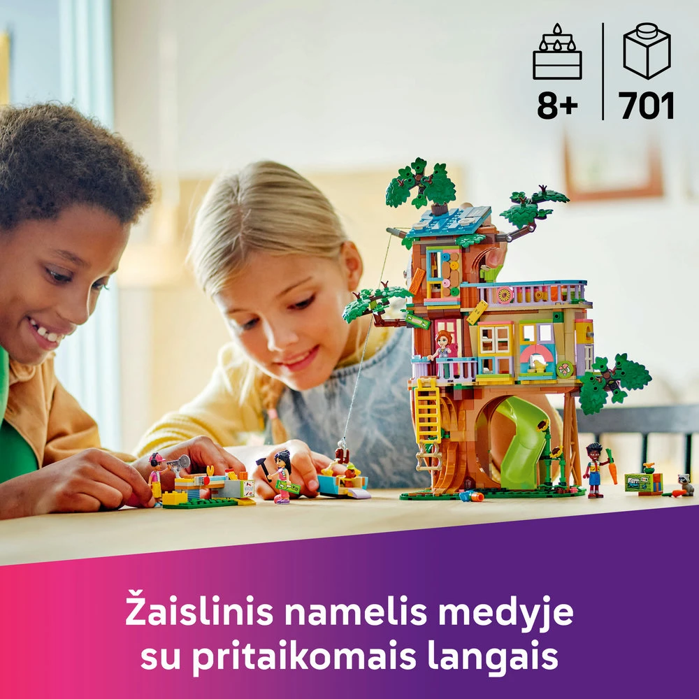 LEGO® Friends Draugystės namelis medyje Rinkinys 42652