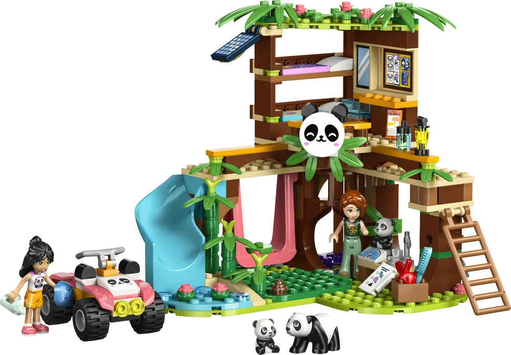 LEGO® Friends Gyvūnų priežiūra pandų prieglaudoje (42648)